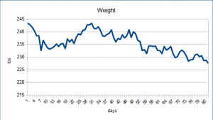 12 week weight loss report