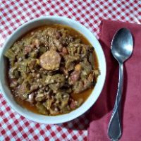 Jackie’s roux-less gumbo
