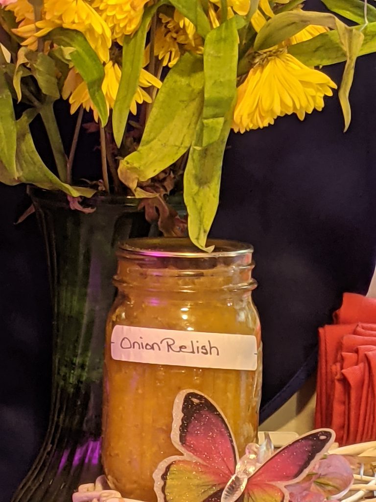 my sweet onion relish recipe