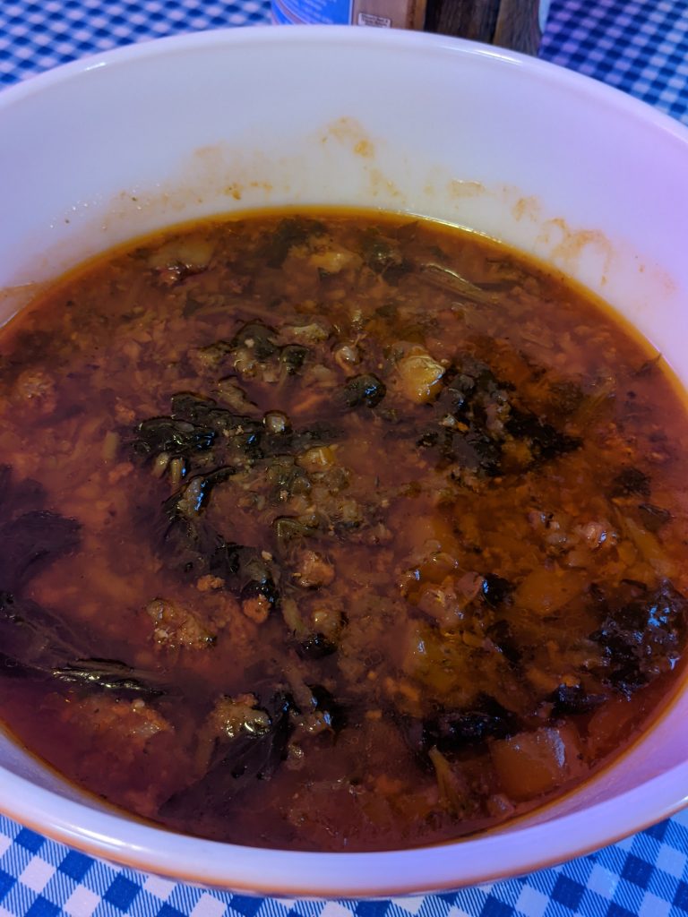 keto Italian sausage soup