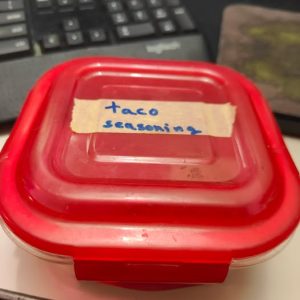 Fast Taco Salad for the Harder Days